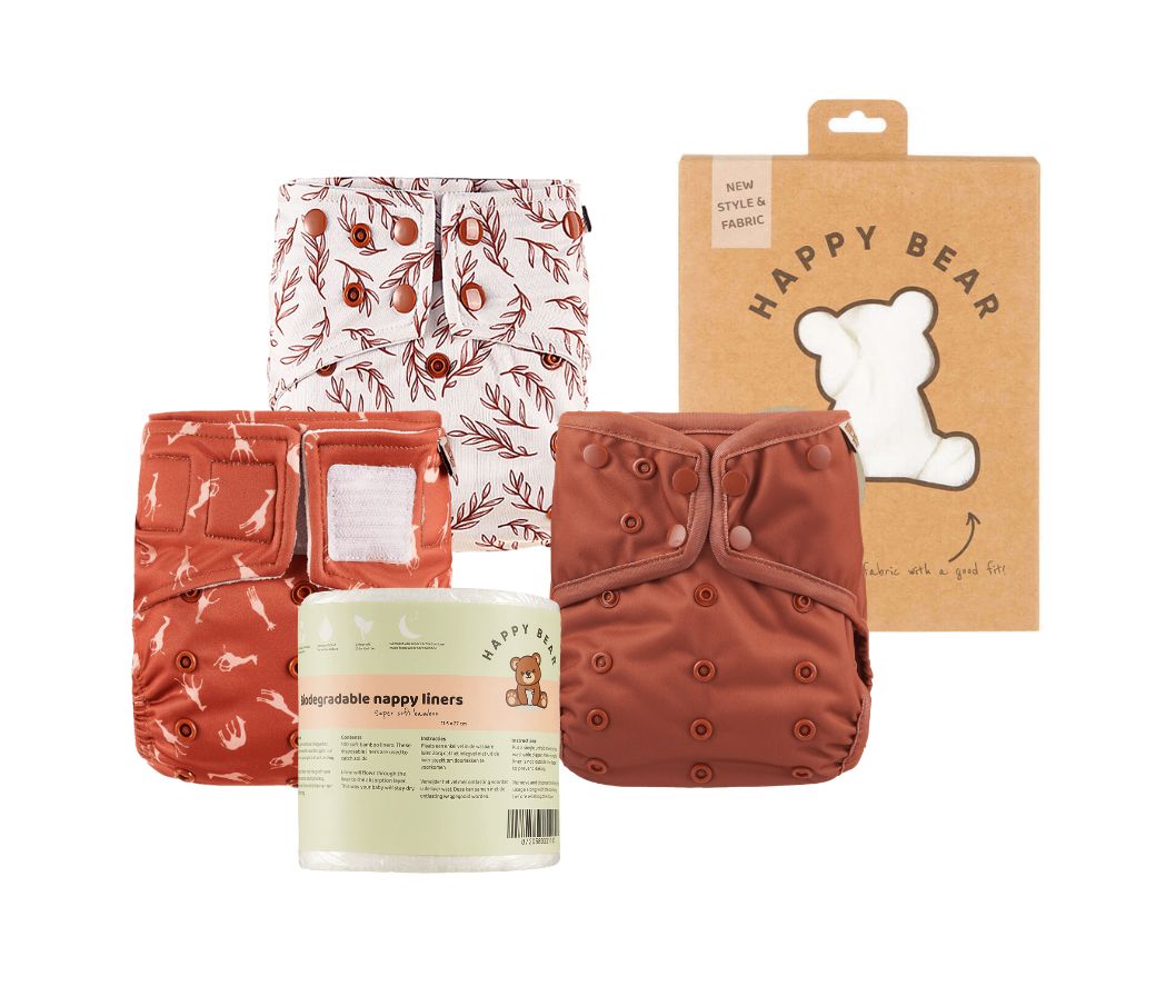 Probepackung mit waschbaren Windeln