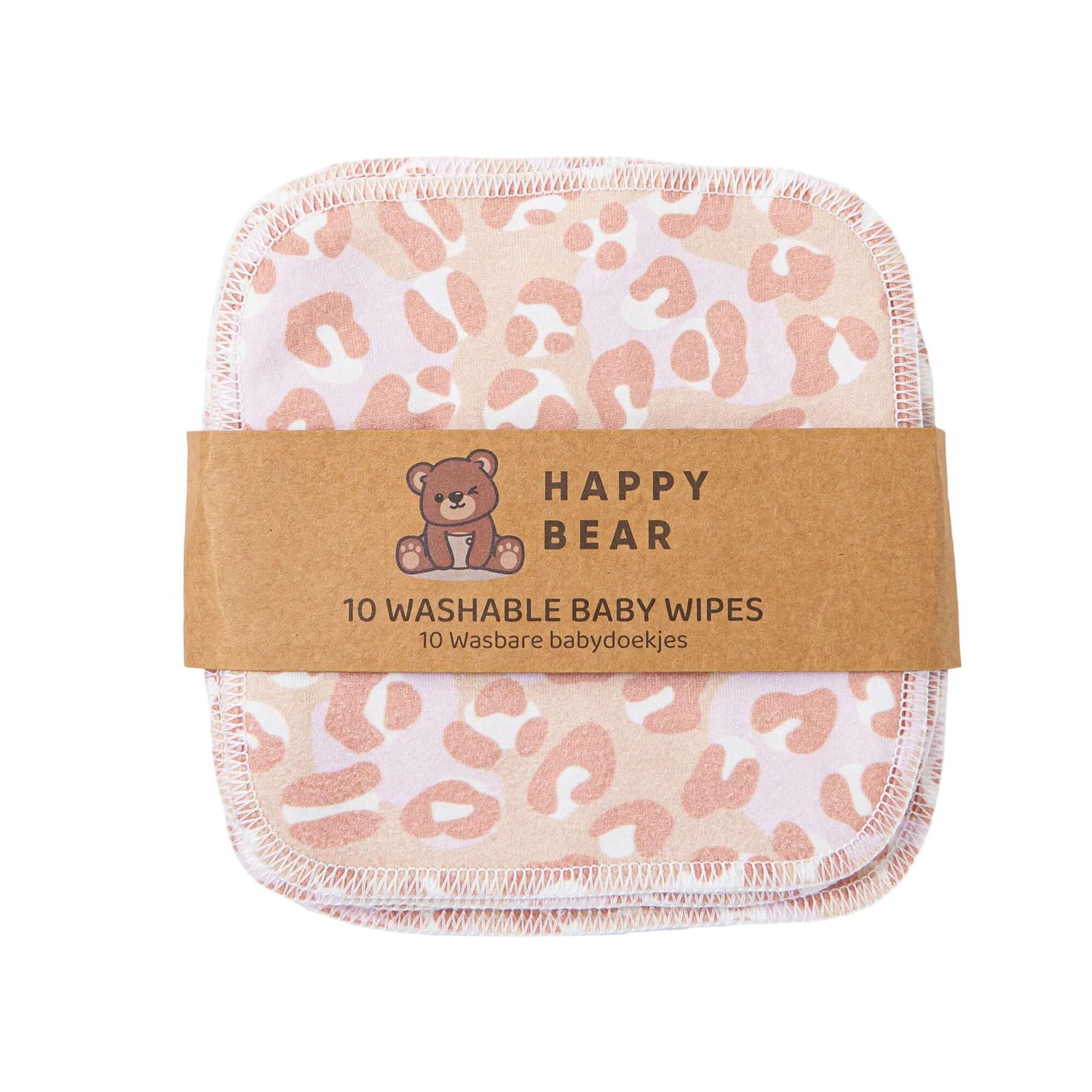 HappyBear Diapers Babydoekjes set 10 stuks | Roar